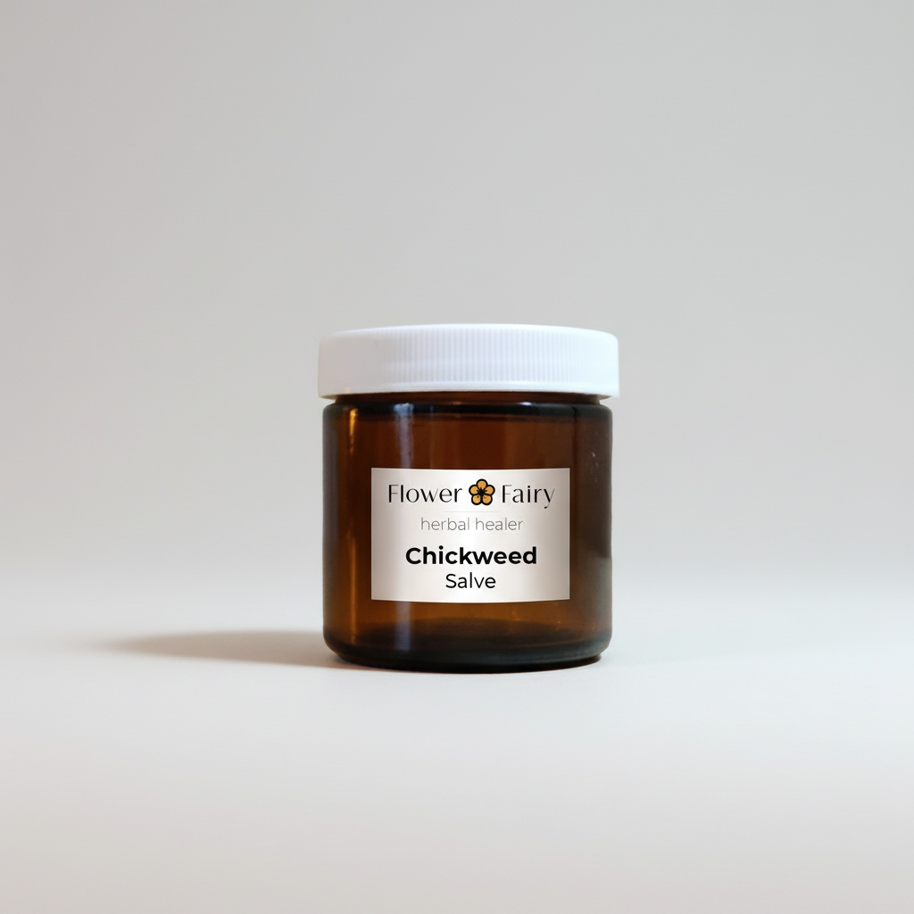 Chickweed Salve, herbal salves, organic salves, organic skin care