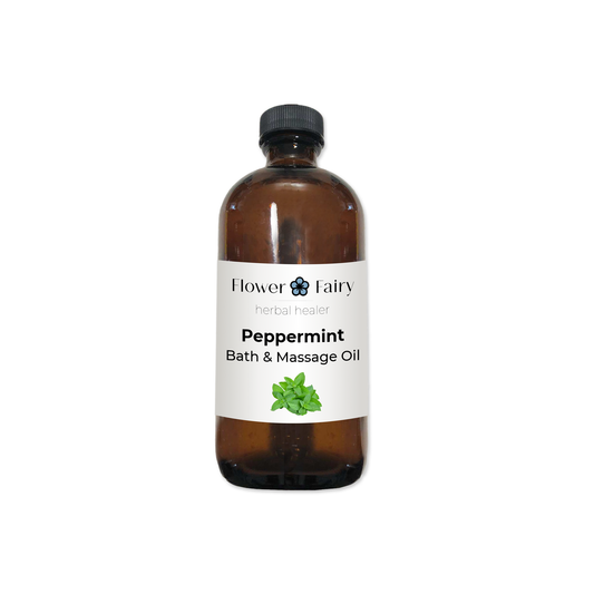 Peppermint Bath & Massage Oil (50 mL)